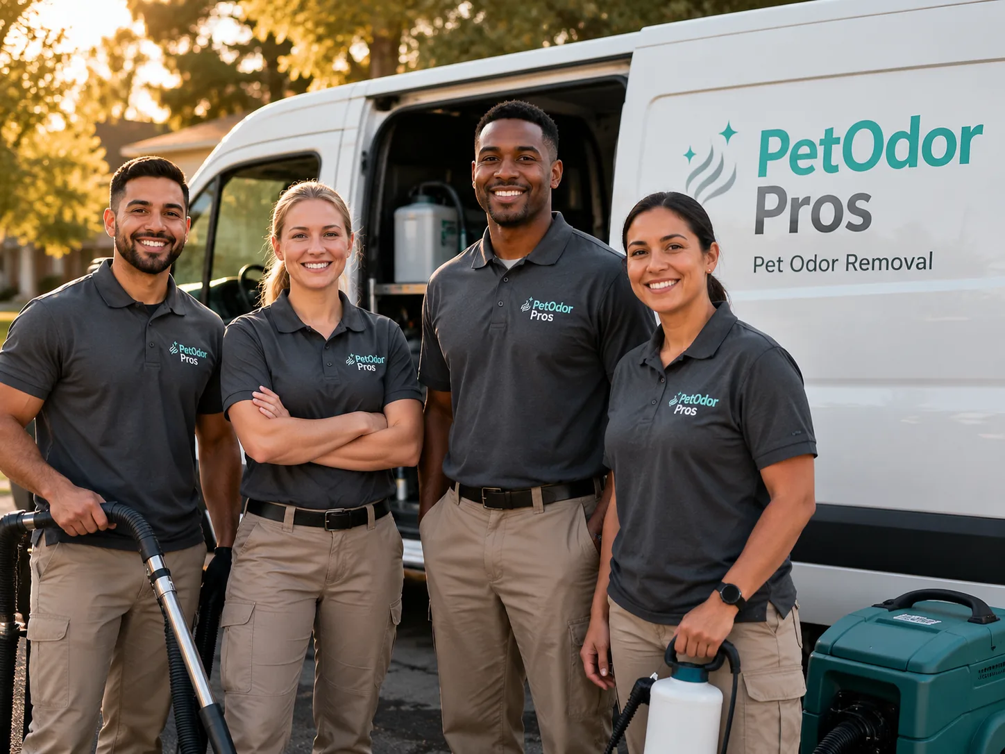 Pet Odor Removal team serving Holbrook, PA